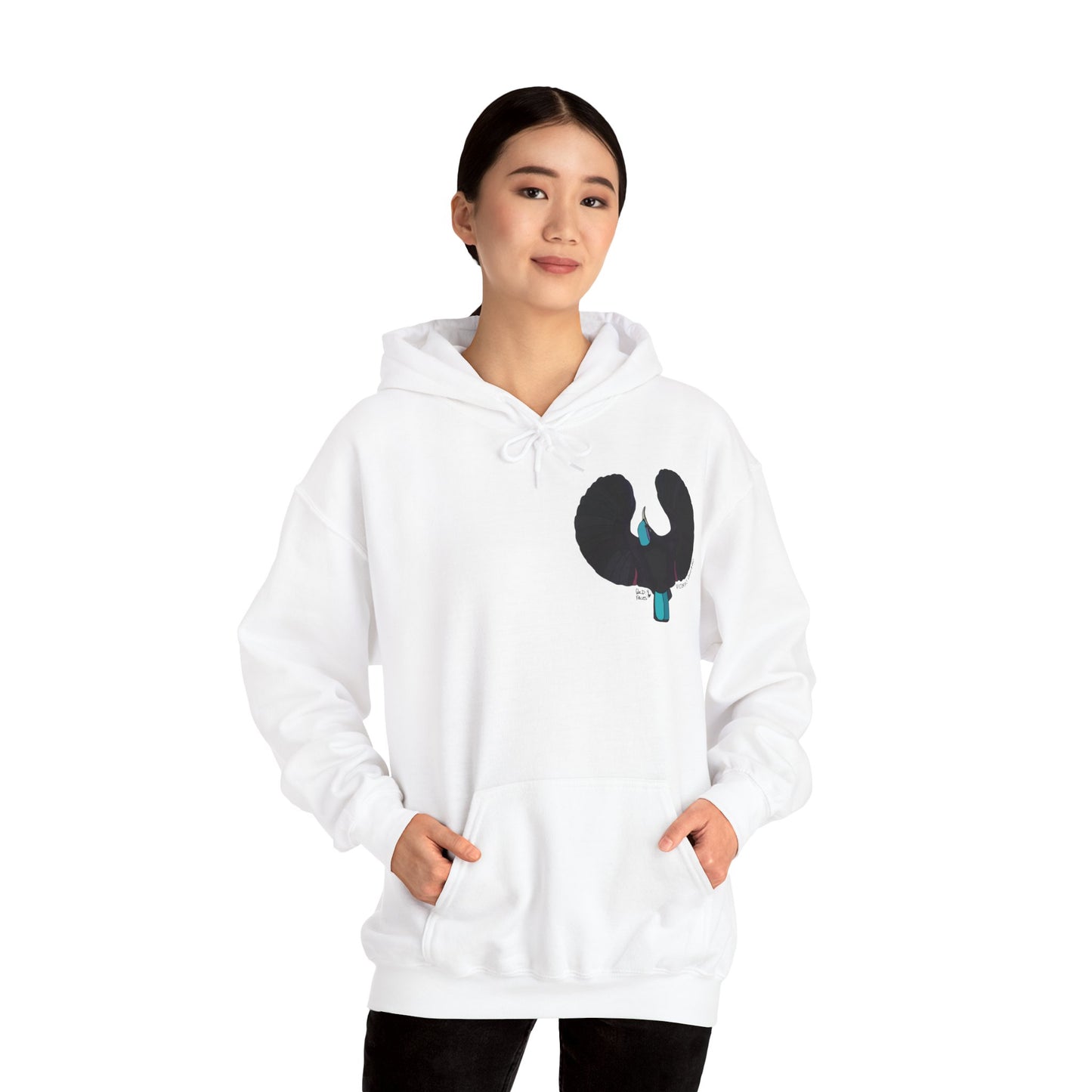 Victoria's Riflebird | Unisex Heavy Blend™ Hooded Sweatshirt