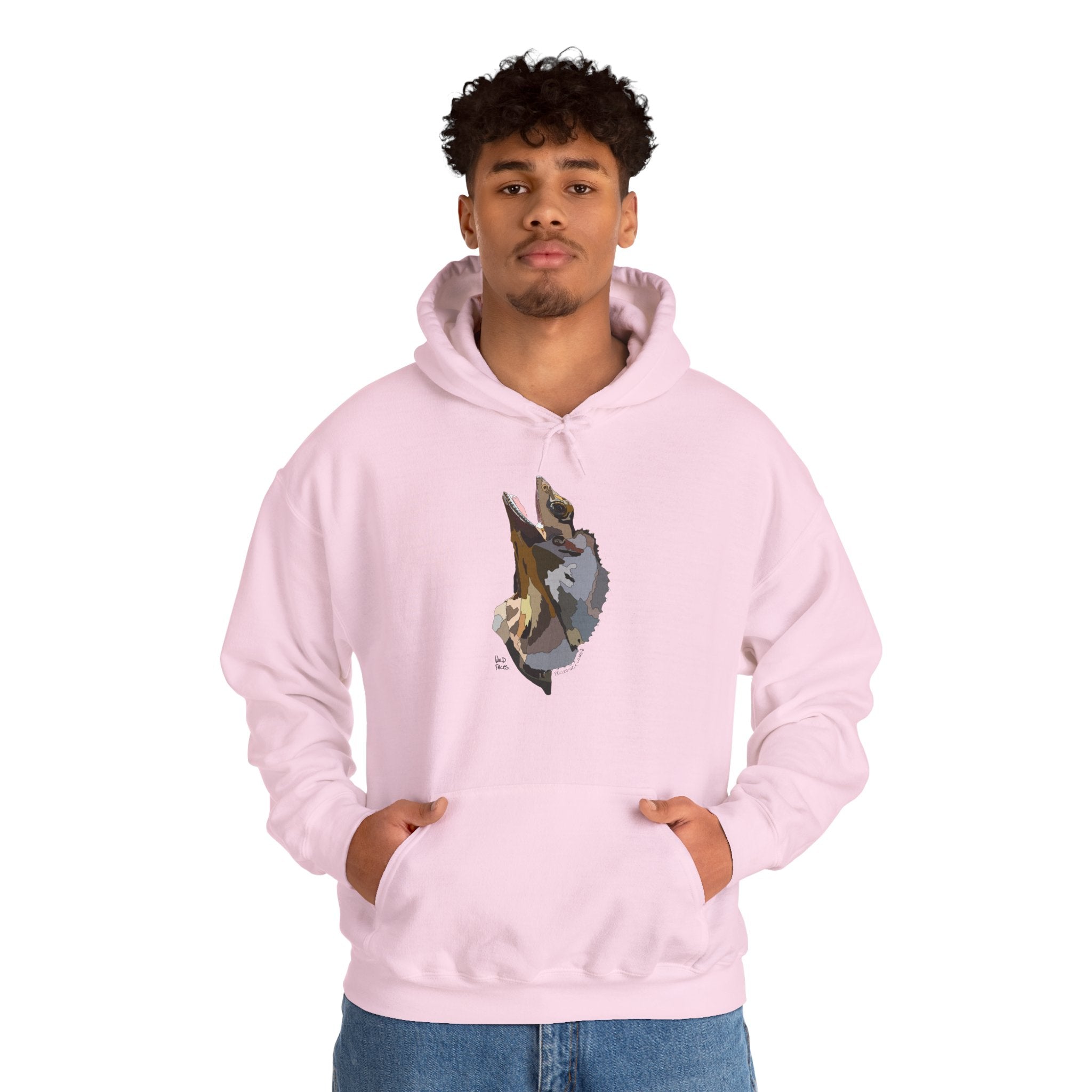 Frilled-neck Lizard | Unisex Heavy Blend™ Hooded Sweatshirt Printify