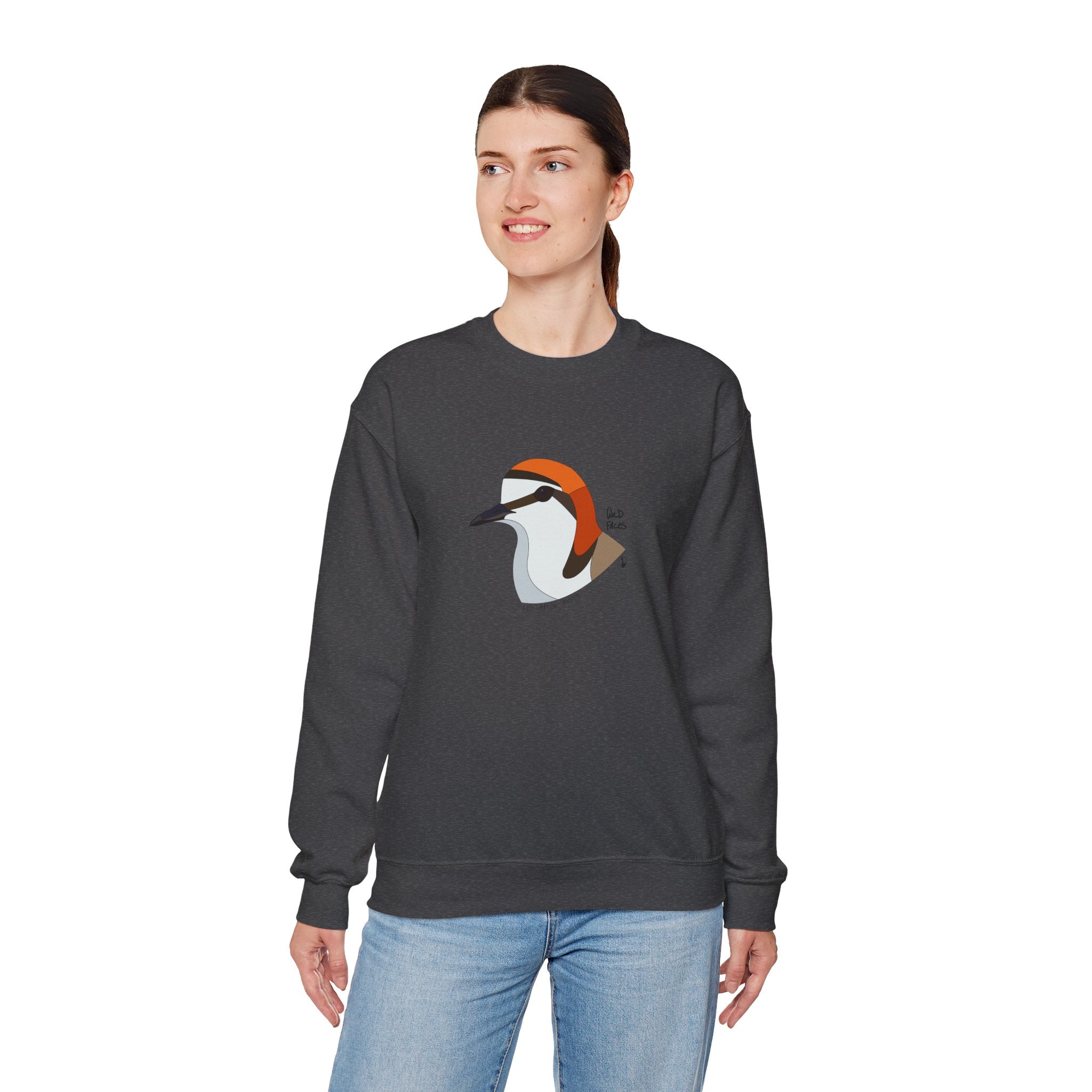 Red-capped Plover | Unisex Heavy Blend™ Crewneck Printify