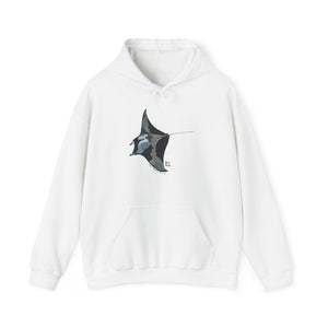 Reef Manta Ray | Unisex Heavy Blend™ Hooded Sweatshirt Printify