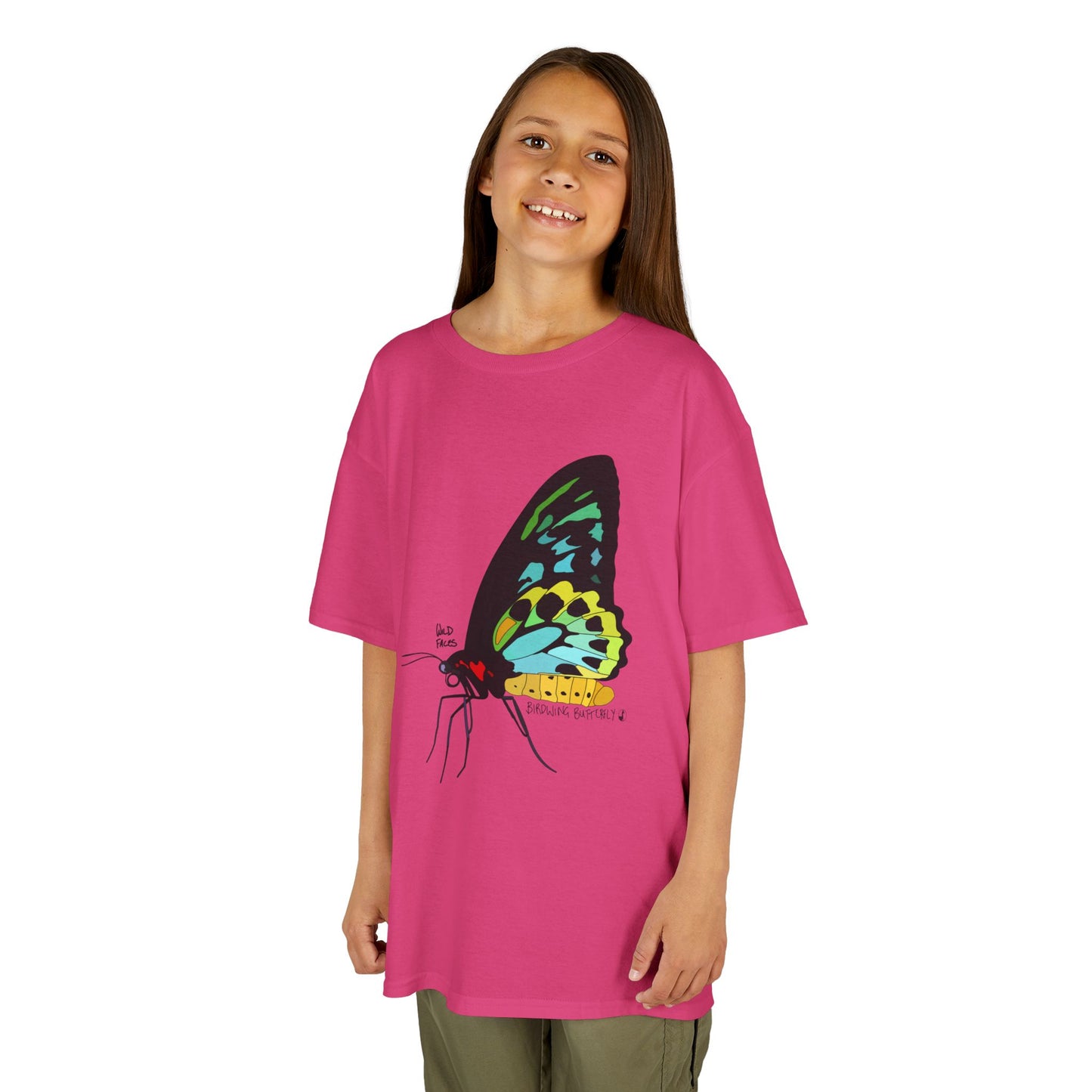 Birdwing Butterfly | Kids Heavy Cotton™ Tee