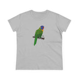 Rainbow Lorikeet - Women's Midweight Cotton Tee