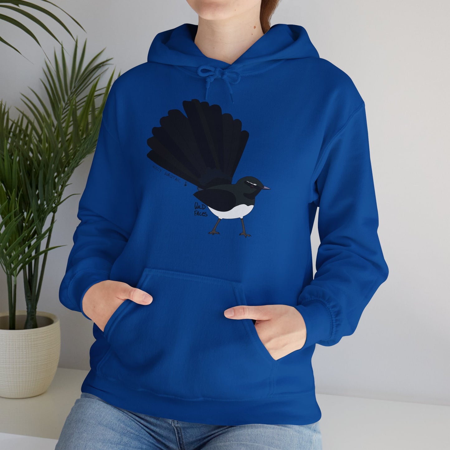 Willy Wagtail | Unisex Heavy Blend™ Hooded Sweatshirt