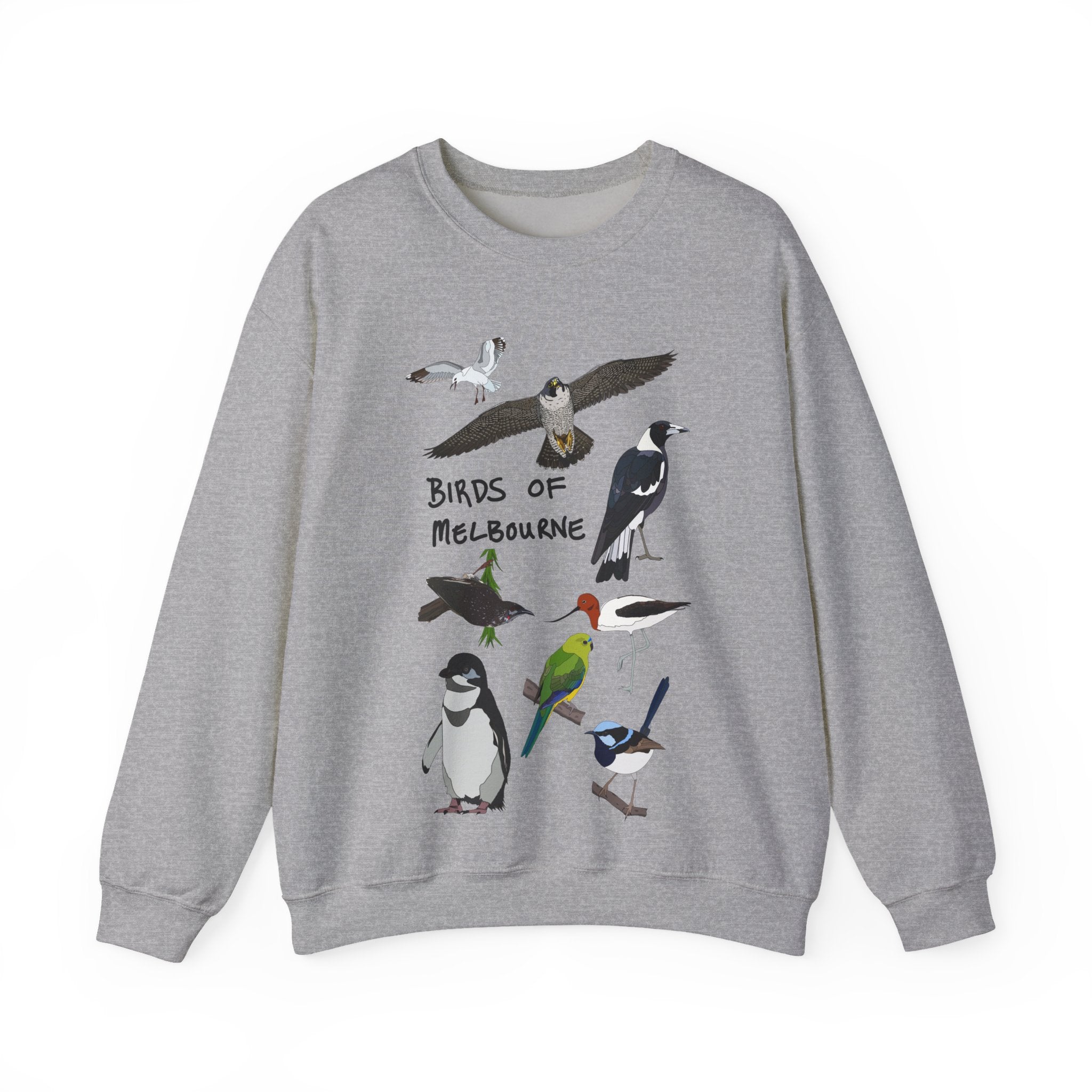 Birds of Melbourne Sweatshirt | Unisex Heavy Blend™ Crewneck