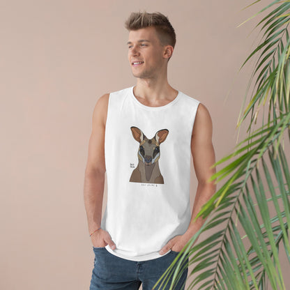 Agile Wallaby - Unisex Barnard Tank