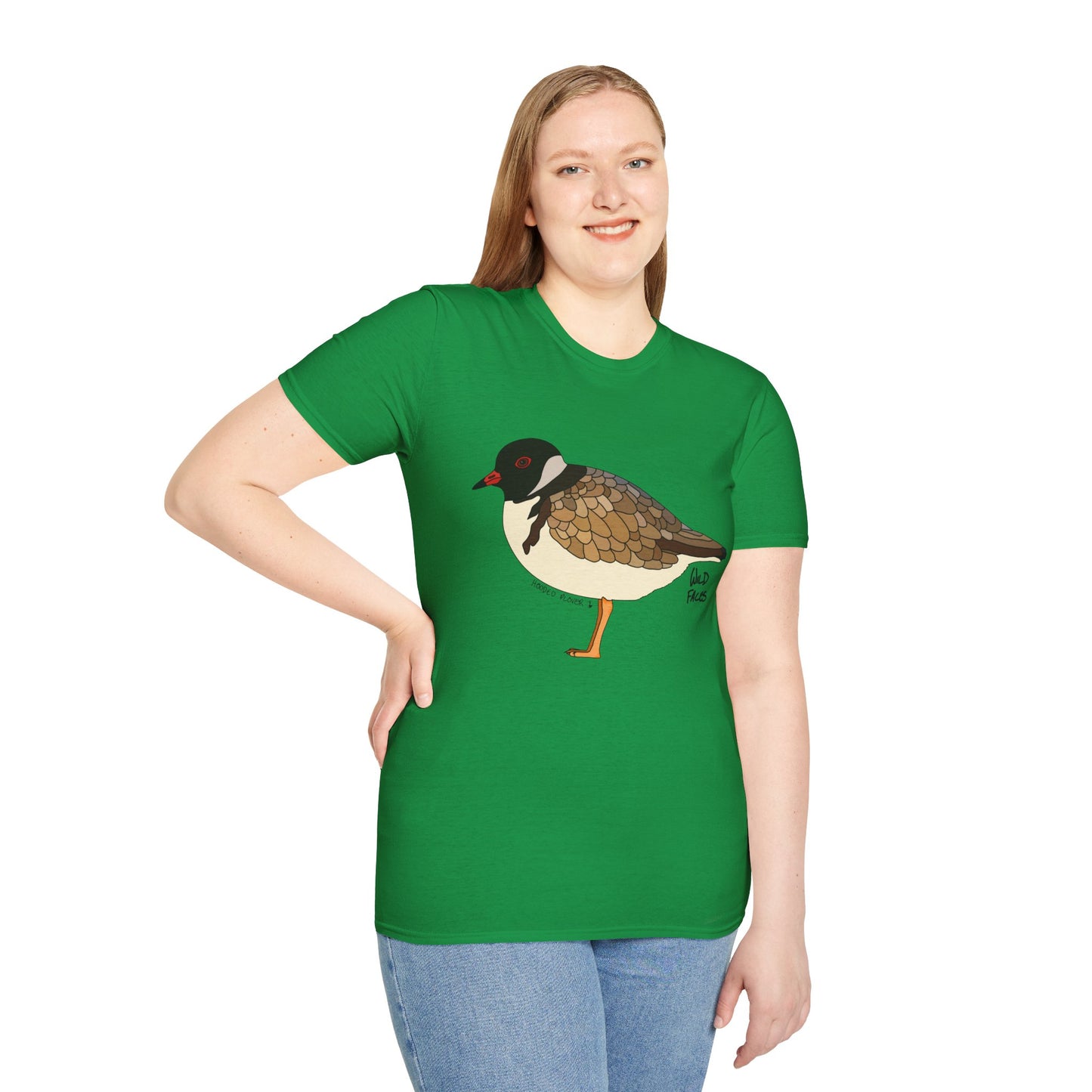 Hooded Plover - Unisex Softstyle T-Shirt