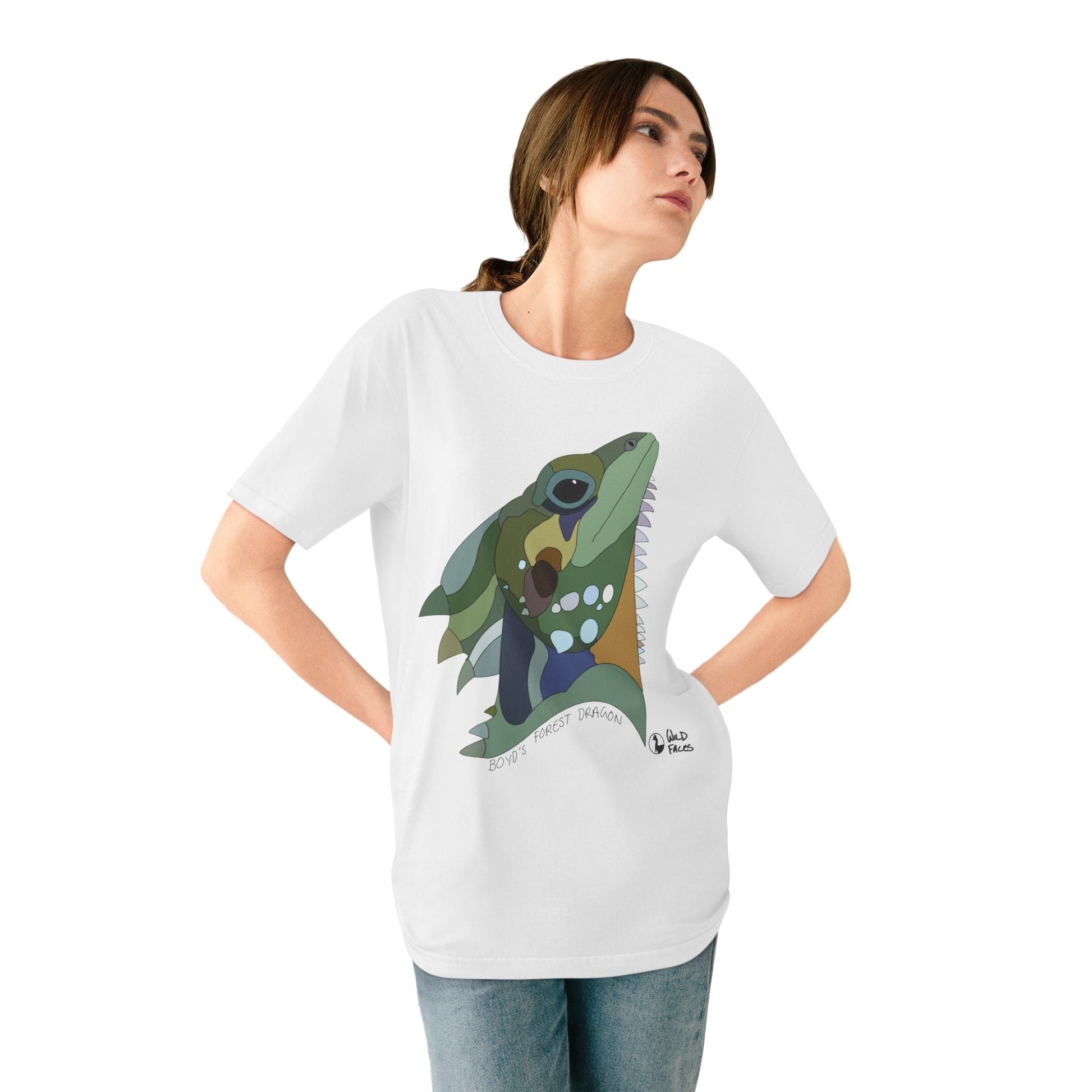 Boyd's Forest Dragon | Organic Staple T-shirt Printify
