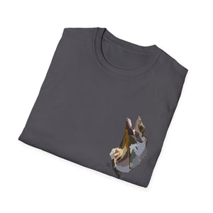 Frilled-neck Lizard - Small design - Unisex Softstyle T-Shirt Printify