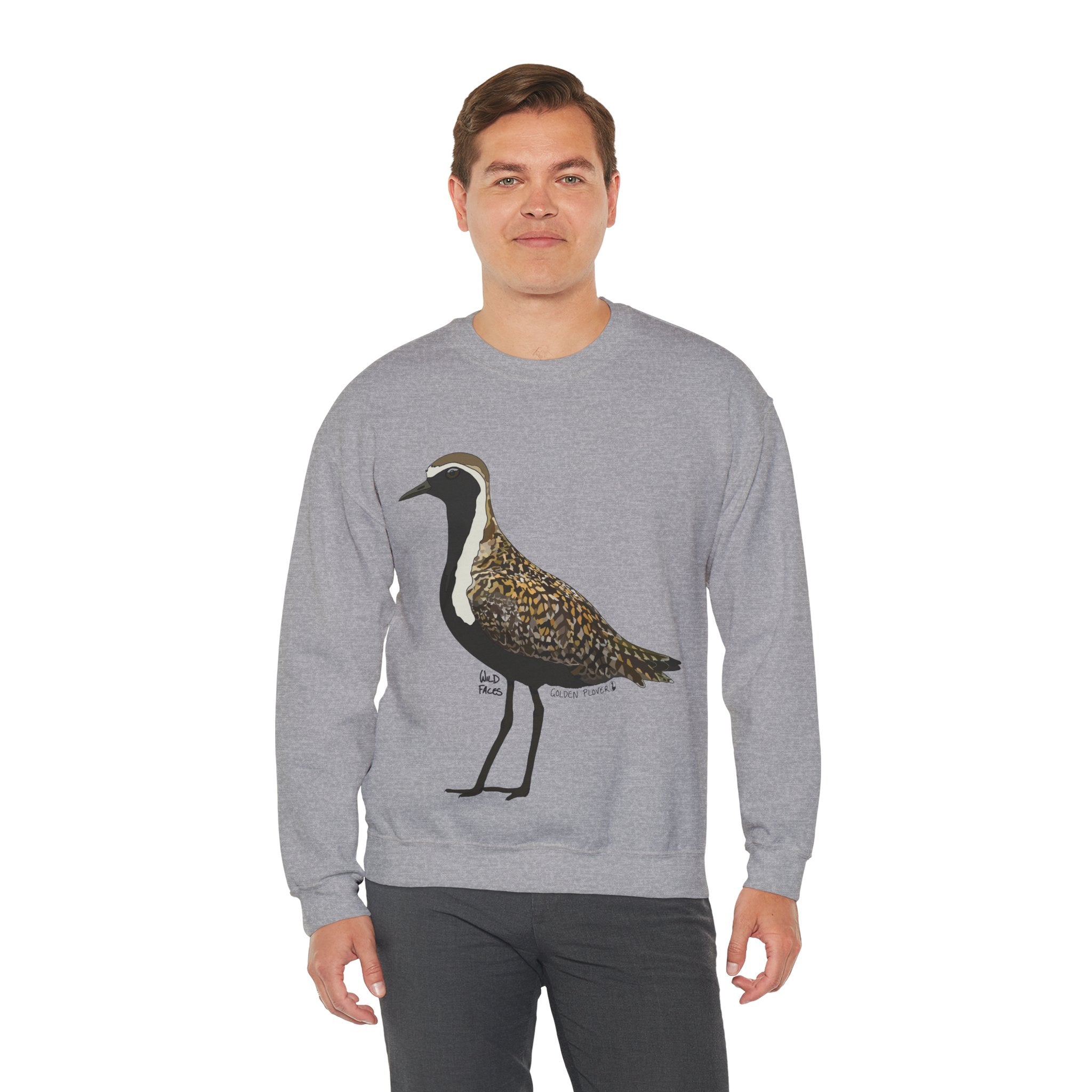 Golden Plover| Unisex Heavy Blend™ Crewneck Printify