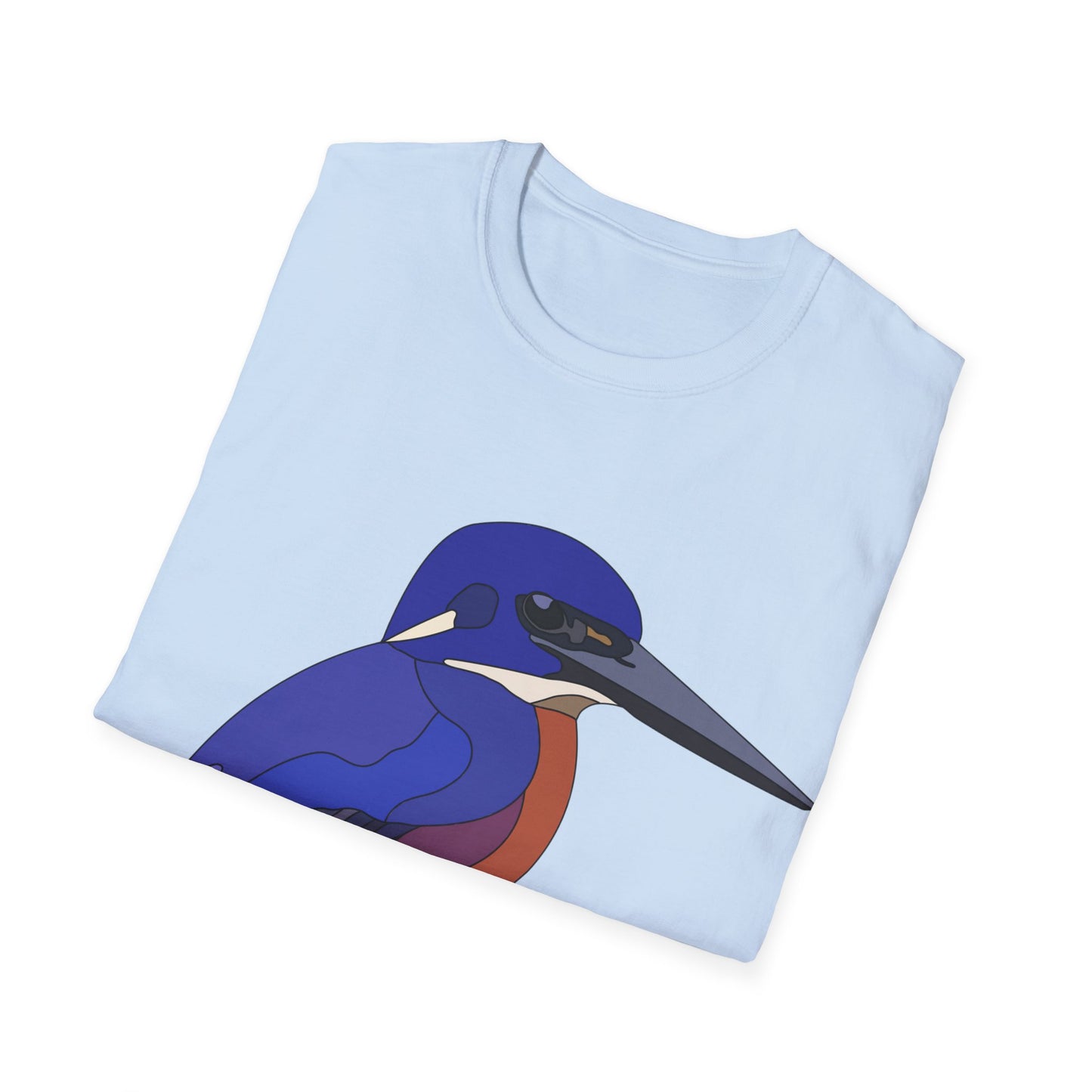 Azure Kingfisher - Unisex Softstyle T-Shirt