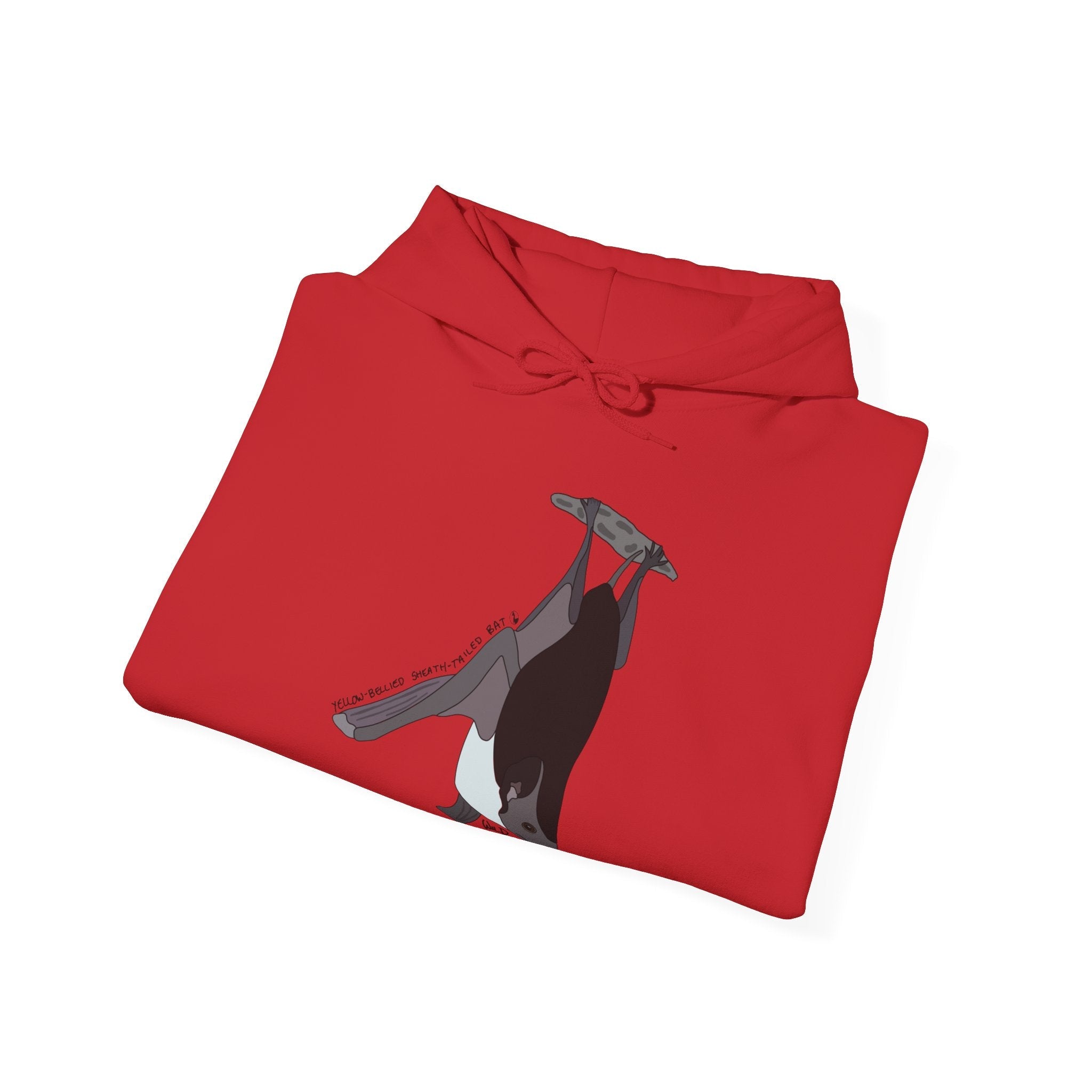 Yellow-bellied Sheath-tailed Bat | Unisex Heavy Blend™ Hooded Sweatshirt Printify