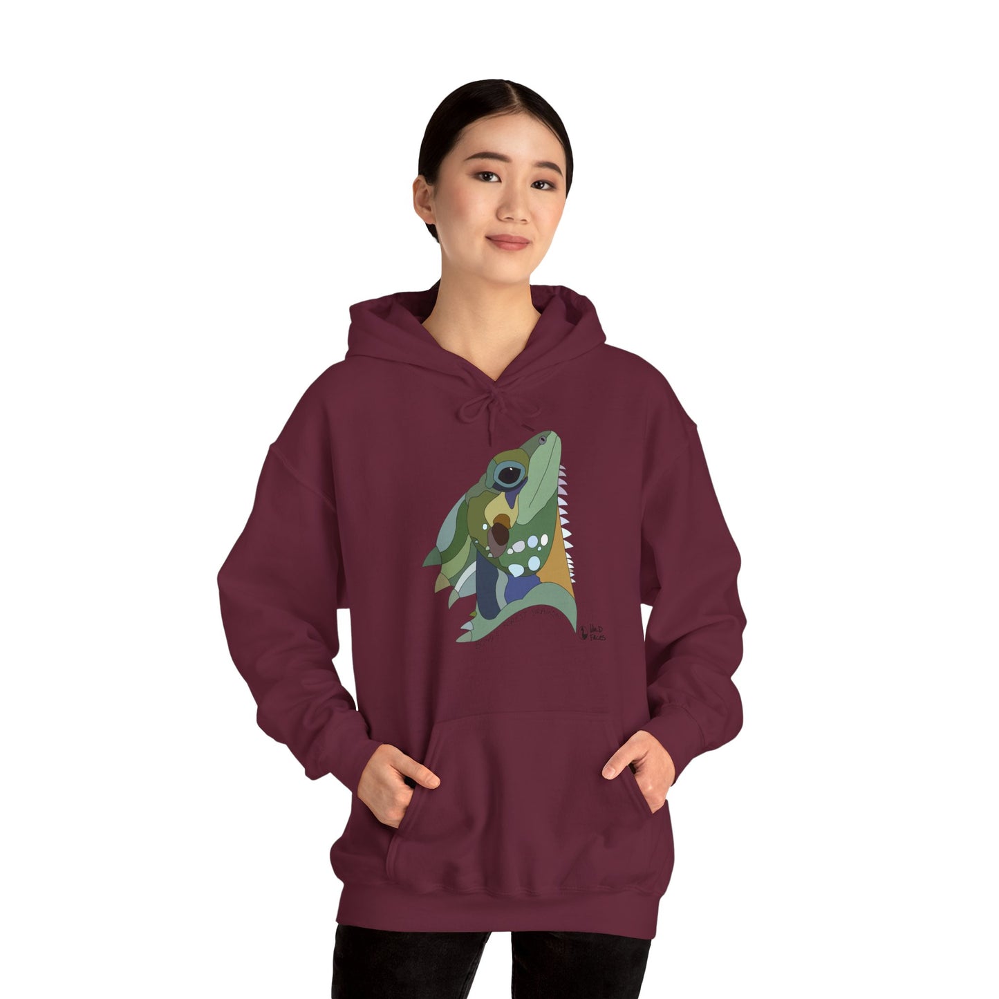 Boyd's Forest Dragon | Unisex Heavy Blend™ Hooded Sweatshirt