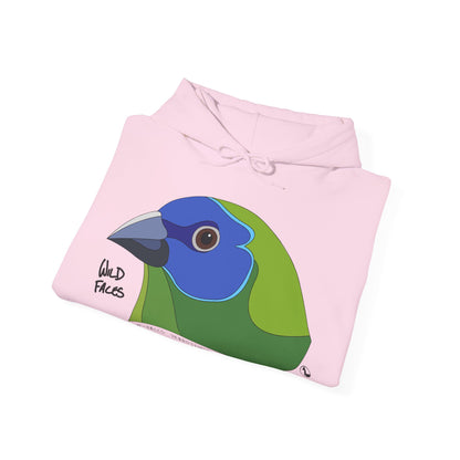 Blue-faced Parrotfinch | Unisex Heavy Blend™ Hooded Sweatshirt