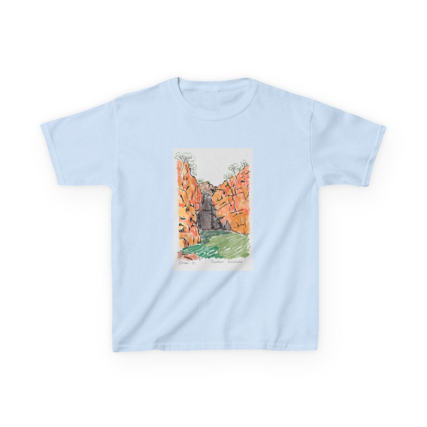 Southern Rockhole, Nitmiluk | Kids Heavy Cotton™ Tee