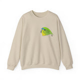 Orange-bellied Parrot Sweatshirt | Unisex Heavy Blend™ Crewneck Printify