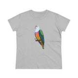 Rose-crowned Fruit Dove - Women's Midweight Cotton Tee