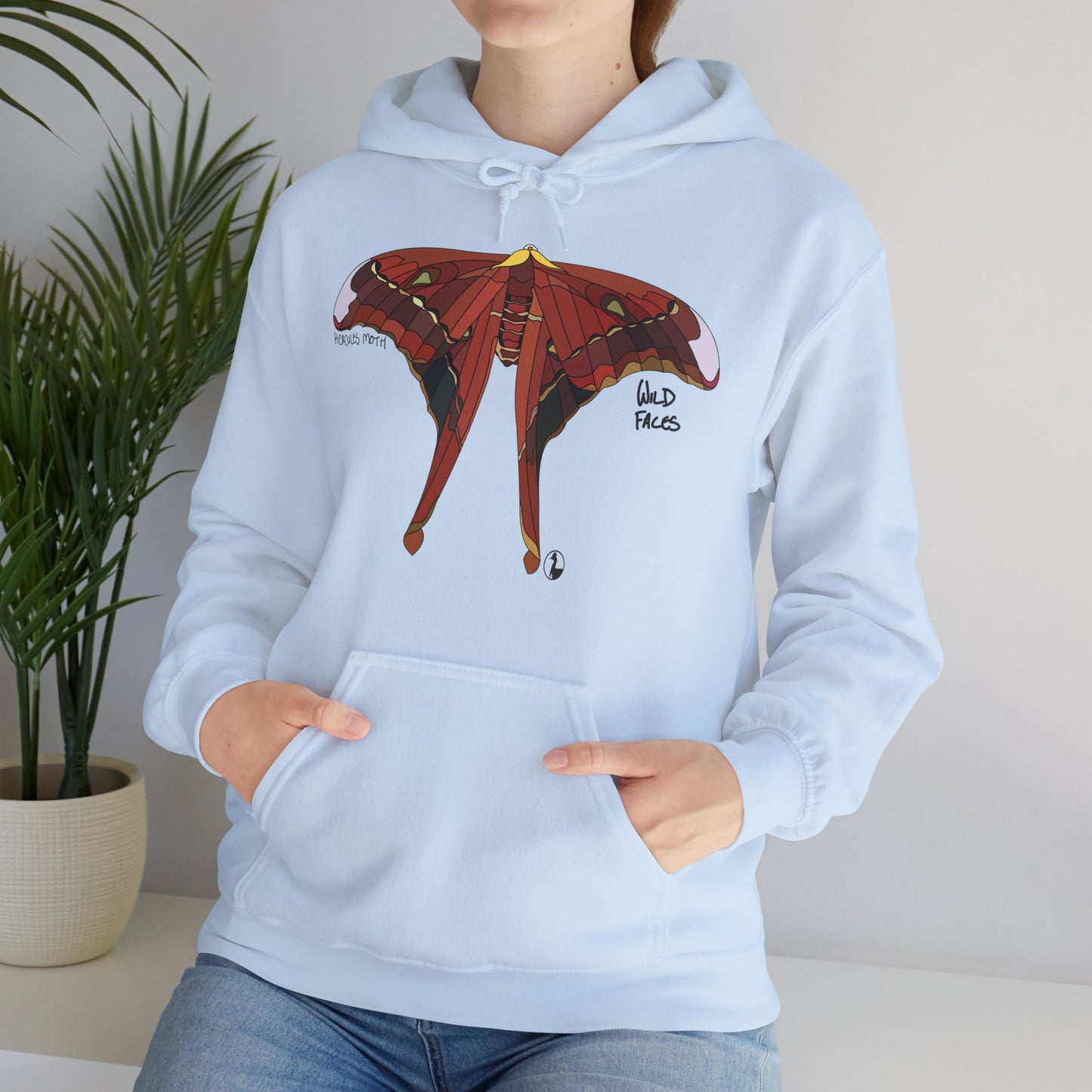 Hercules Moth | Unisex Heavy Blend™ Hooded Sweatshirt