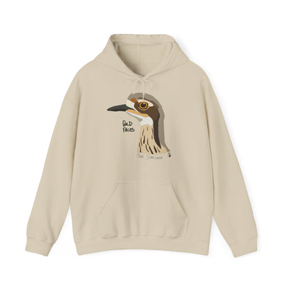 Bush-stone Curlew (head) | Unisex Heavy Blend™ Hooded Sweatshirt