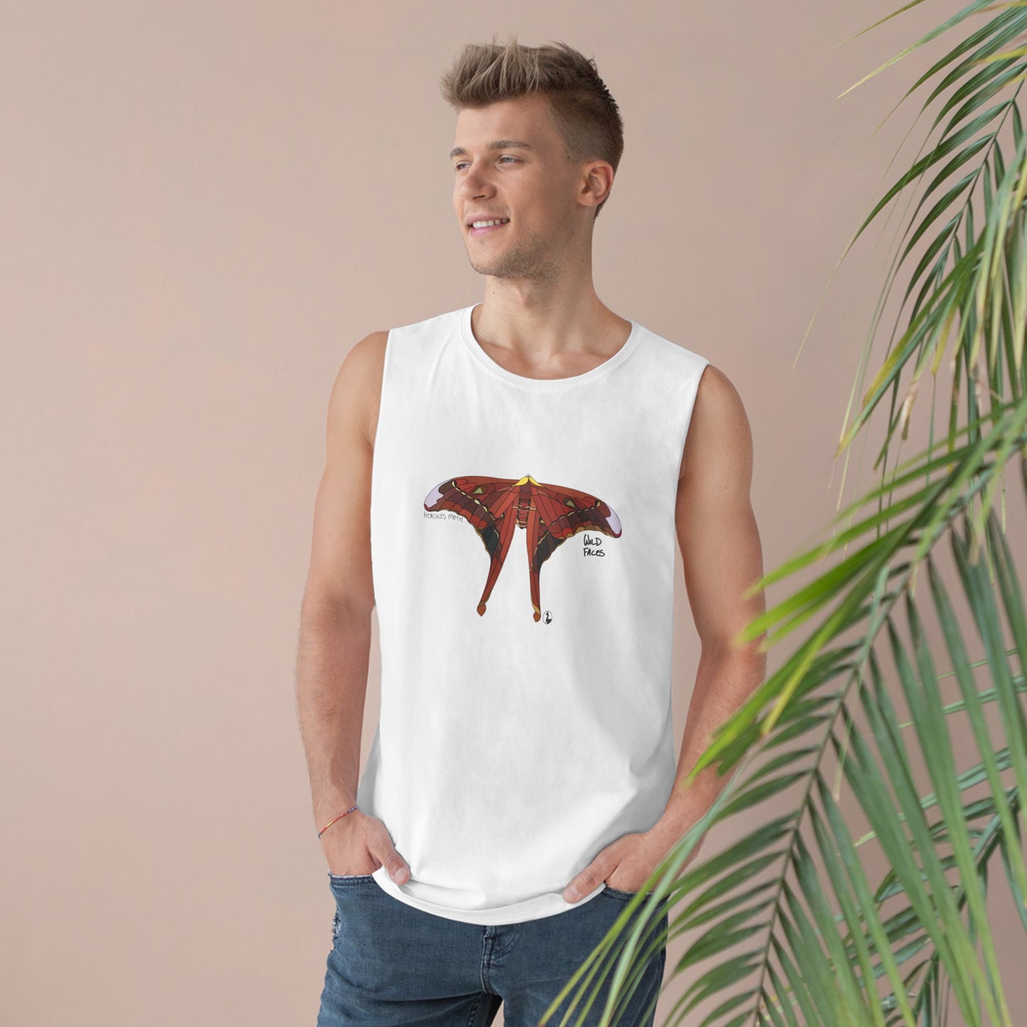 Hercules Moth - Unisex Barnard Tank