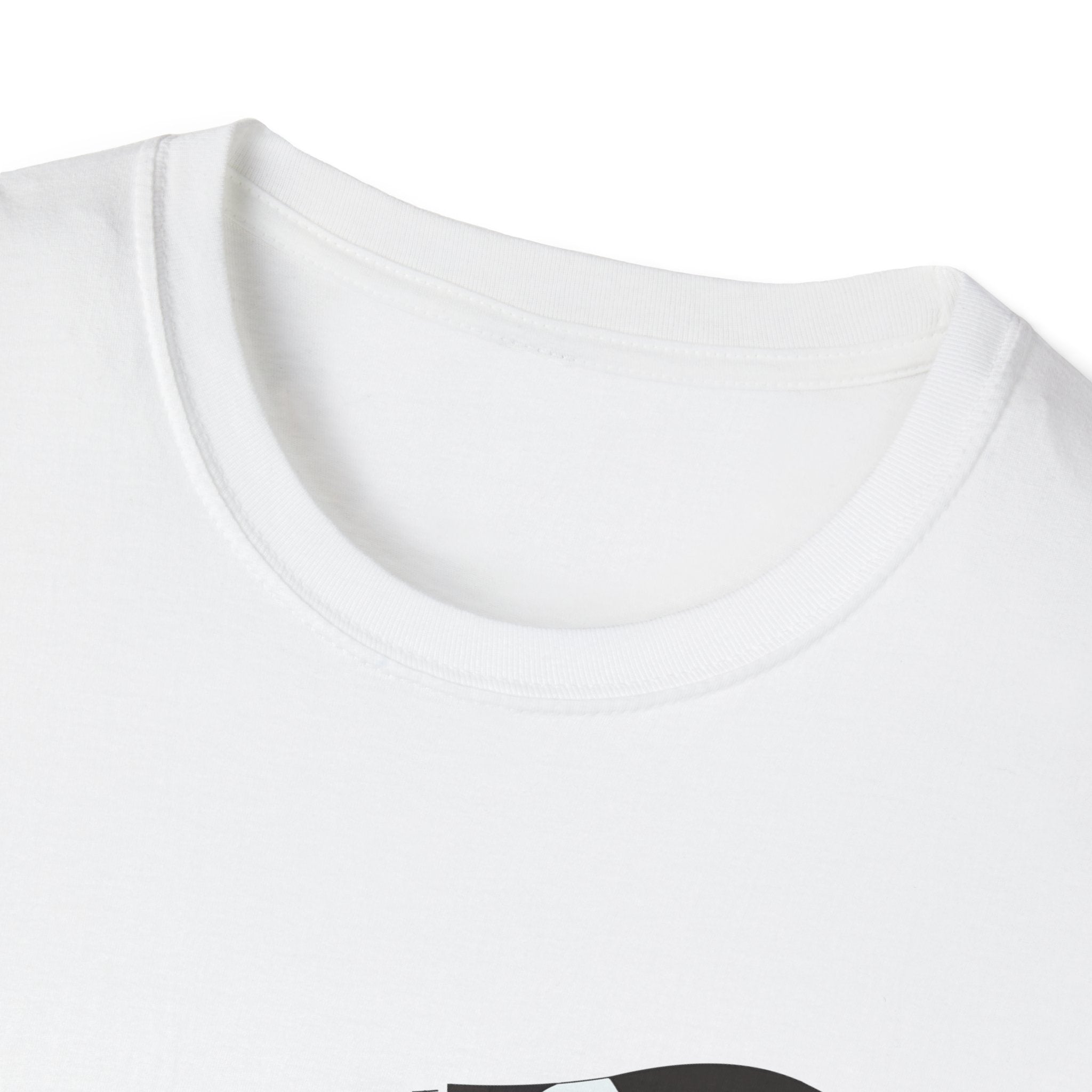 Hooded Plover Head-Small design- Unisex Softstyle T-Shirt Printify