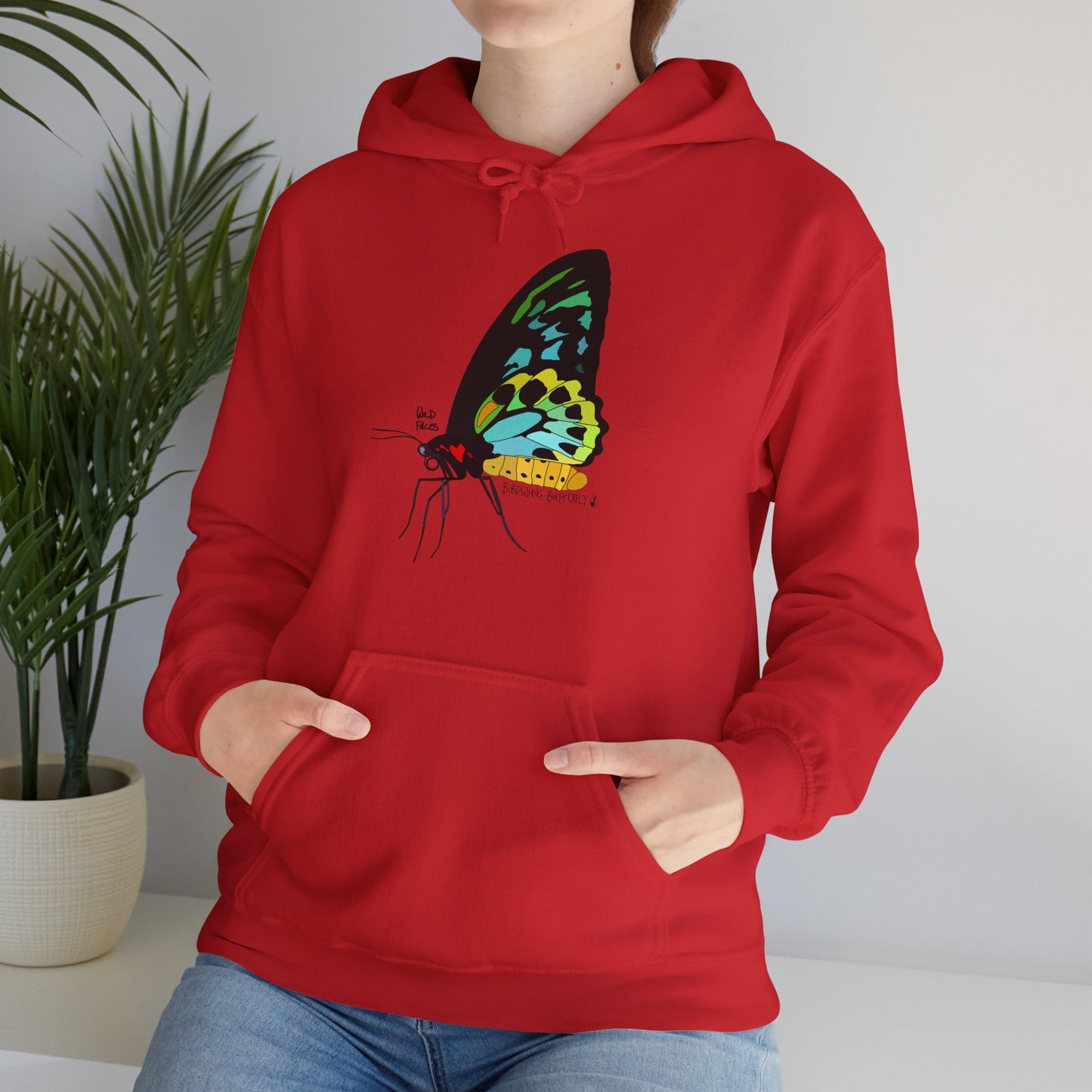 Birdwing Butterfly | Unisex Heavy Blend™ Hooded Sweatshirt