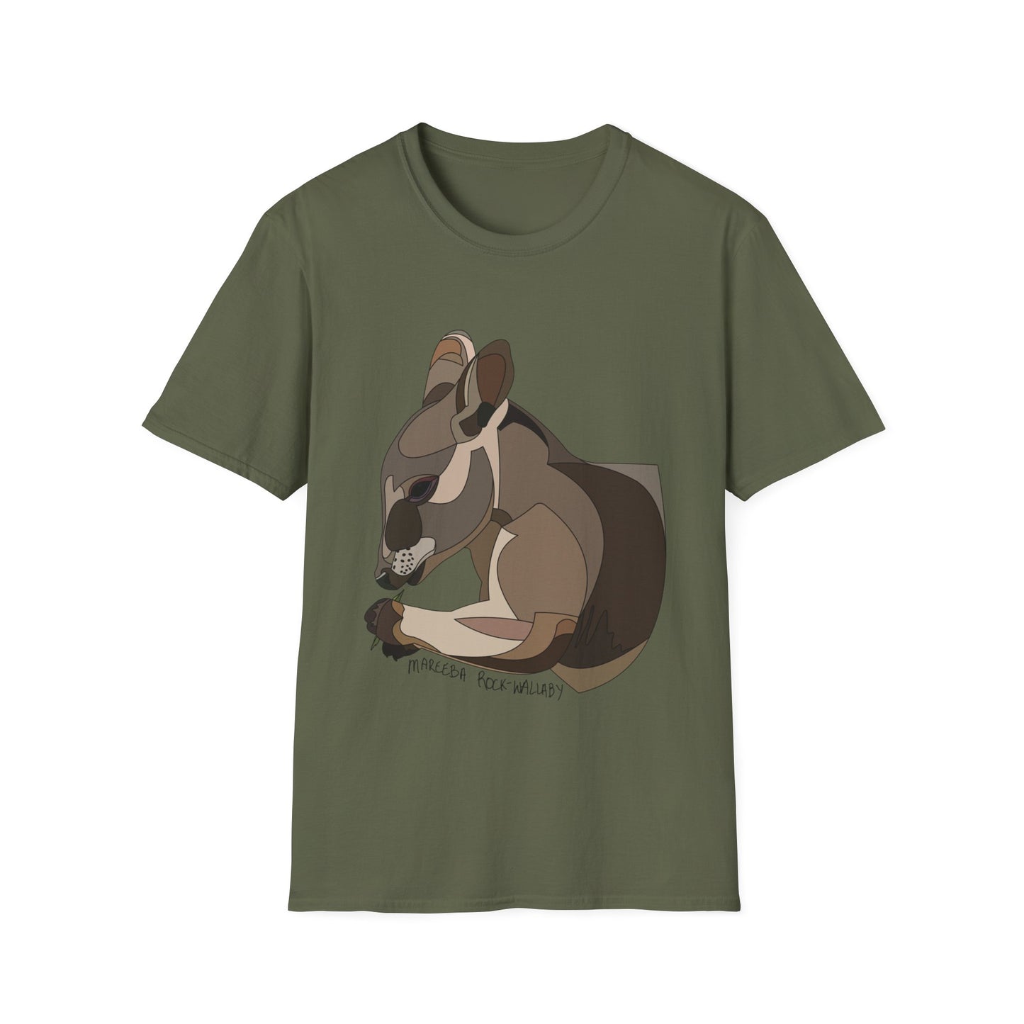 Mareeba Rock-wallaby - Unisex Softstyle T-Shirt