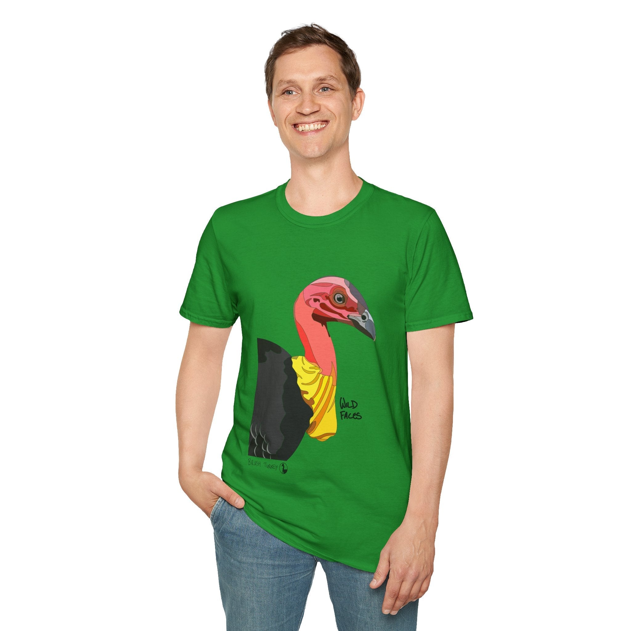 Australian Brushturkey - Unisex Softstyle T-Shirt Printify