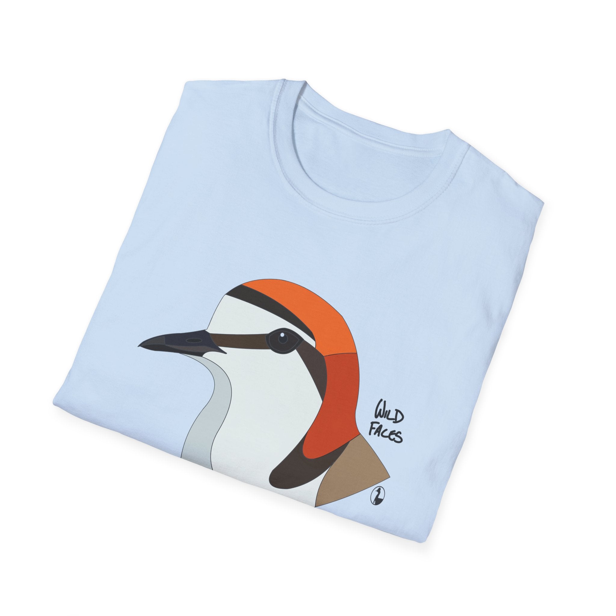 Red-capped Plover - Unisex Softstyle T-Shirt Printify