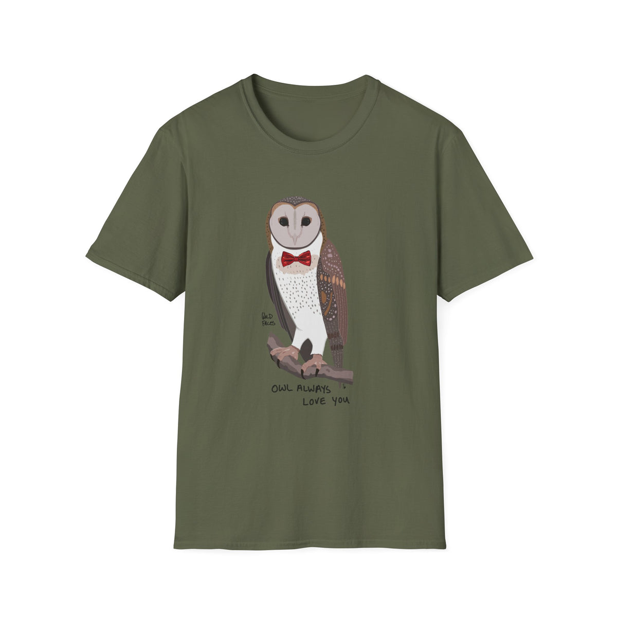 Love from... a Masked Owl - Unisex Softstyle T-Shirt