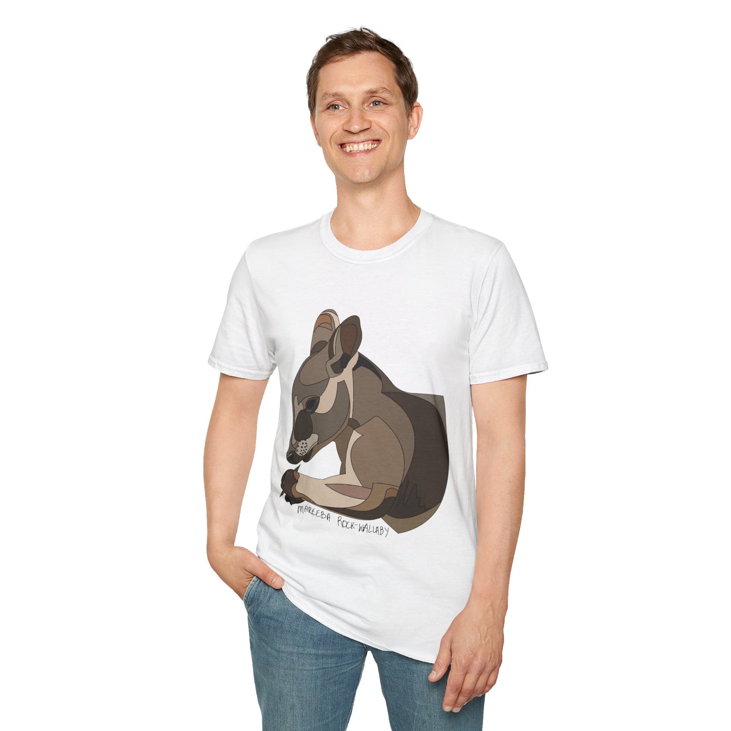 Mareeba Rock-wallaby - Unisex Softstyle T-Shirt