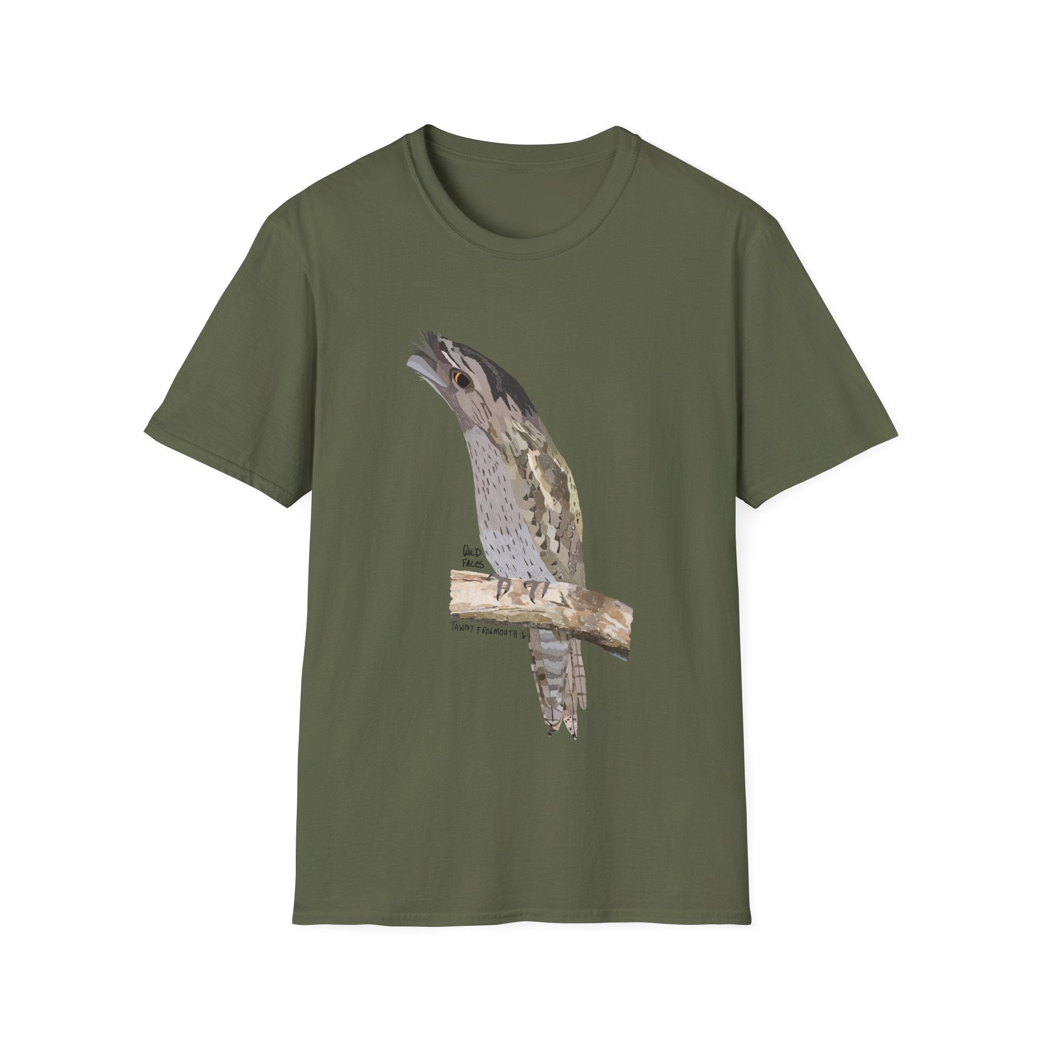 Tawny Frogmouth - Unisex Softstyle T-Shirt