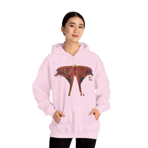 Hercules Moth | Unisex Heavy Blend™ Hooded Sweatshirt Printify