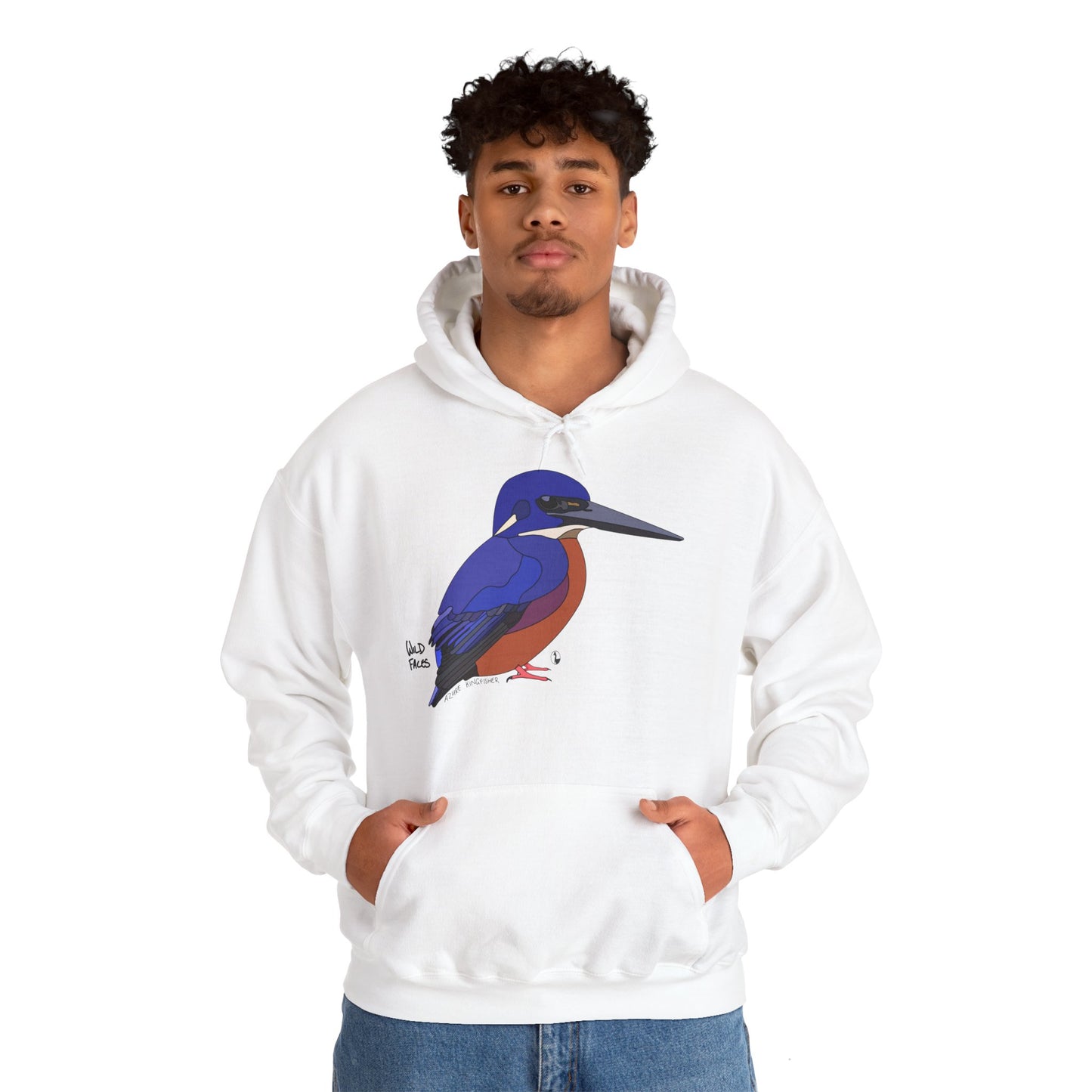 Azure Kingfisher | Unisex Heavy Blend™ Hooded Sweatshirt