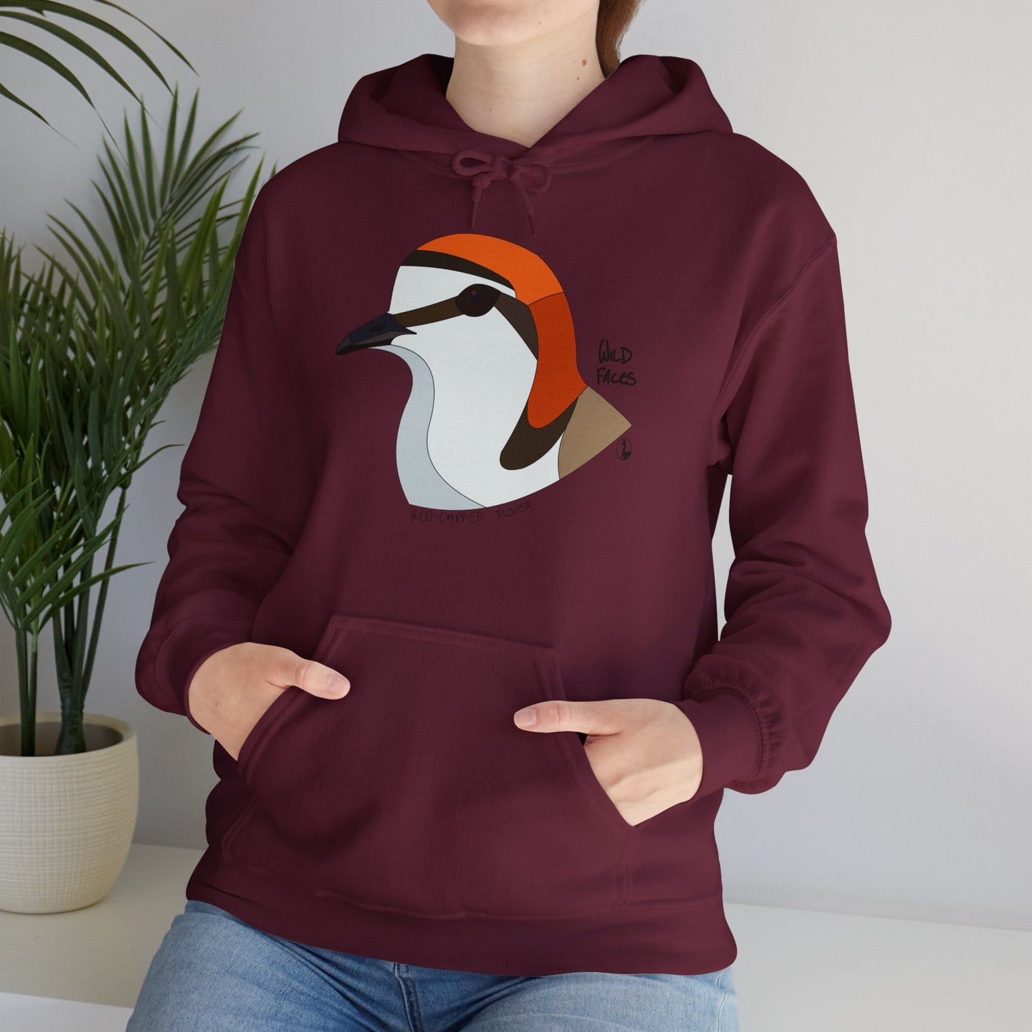 Red-capped Plover | Unisex Heavy Blend™ Hooded Sweatshirt