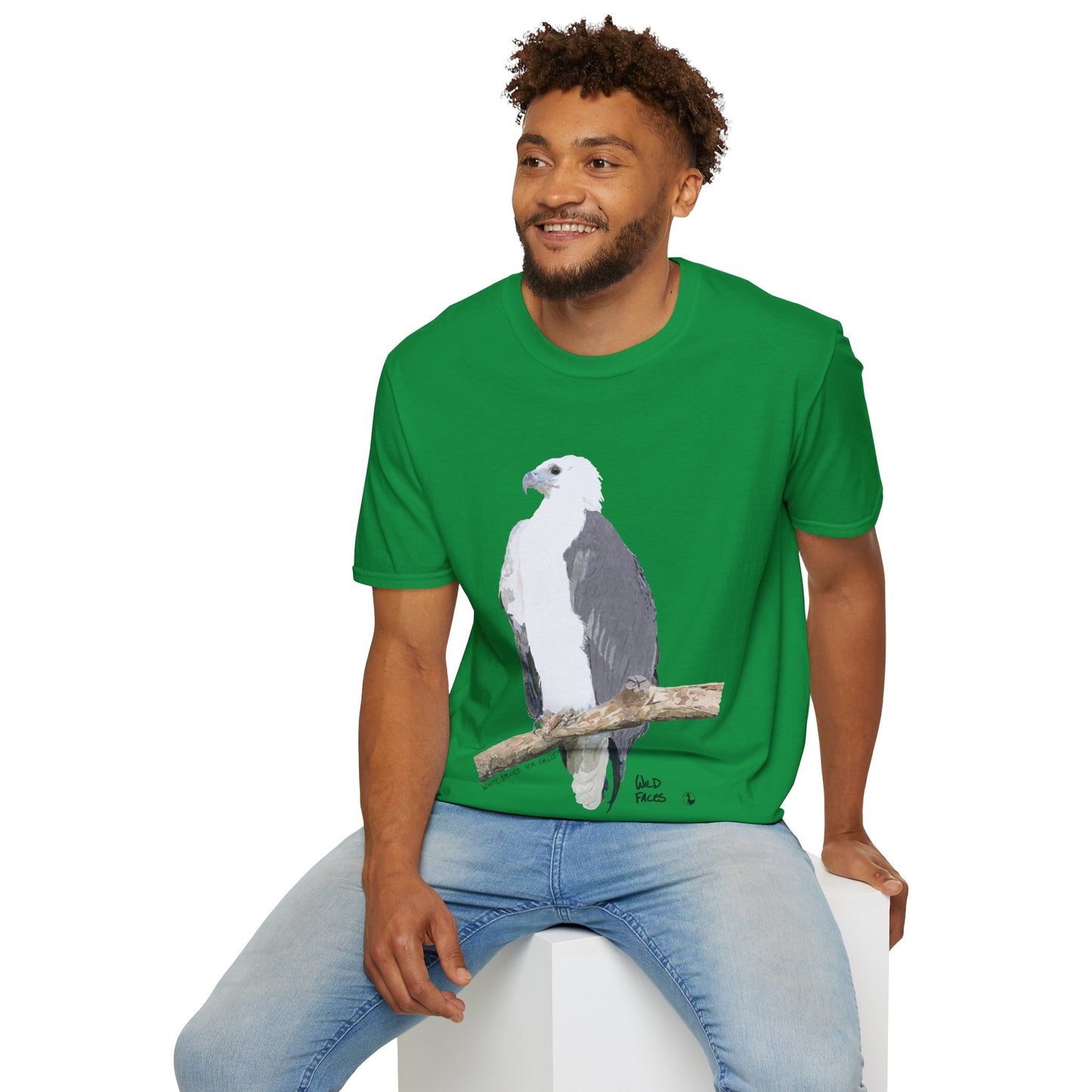 White-bellied Sea Eagle - Unisex Softstyle T-Shirt