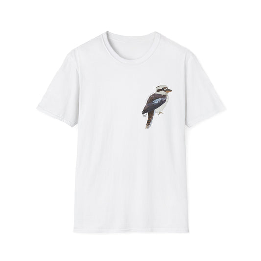 Laughing Kookaburra - Small design - Unisex Softstyle T-Shirt Printify