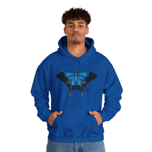 Ulysses Butterfly | Unisex Heavy Blend™ Hooded Sweatshirt Printify