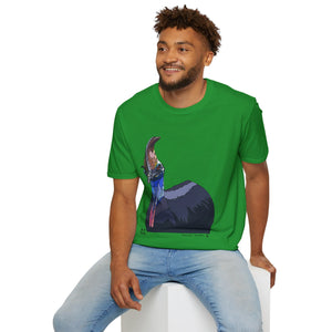 Southern Cassowary - Unisex Softstyle T-Shirt Printify