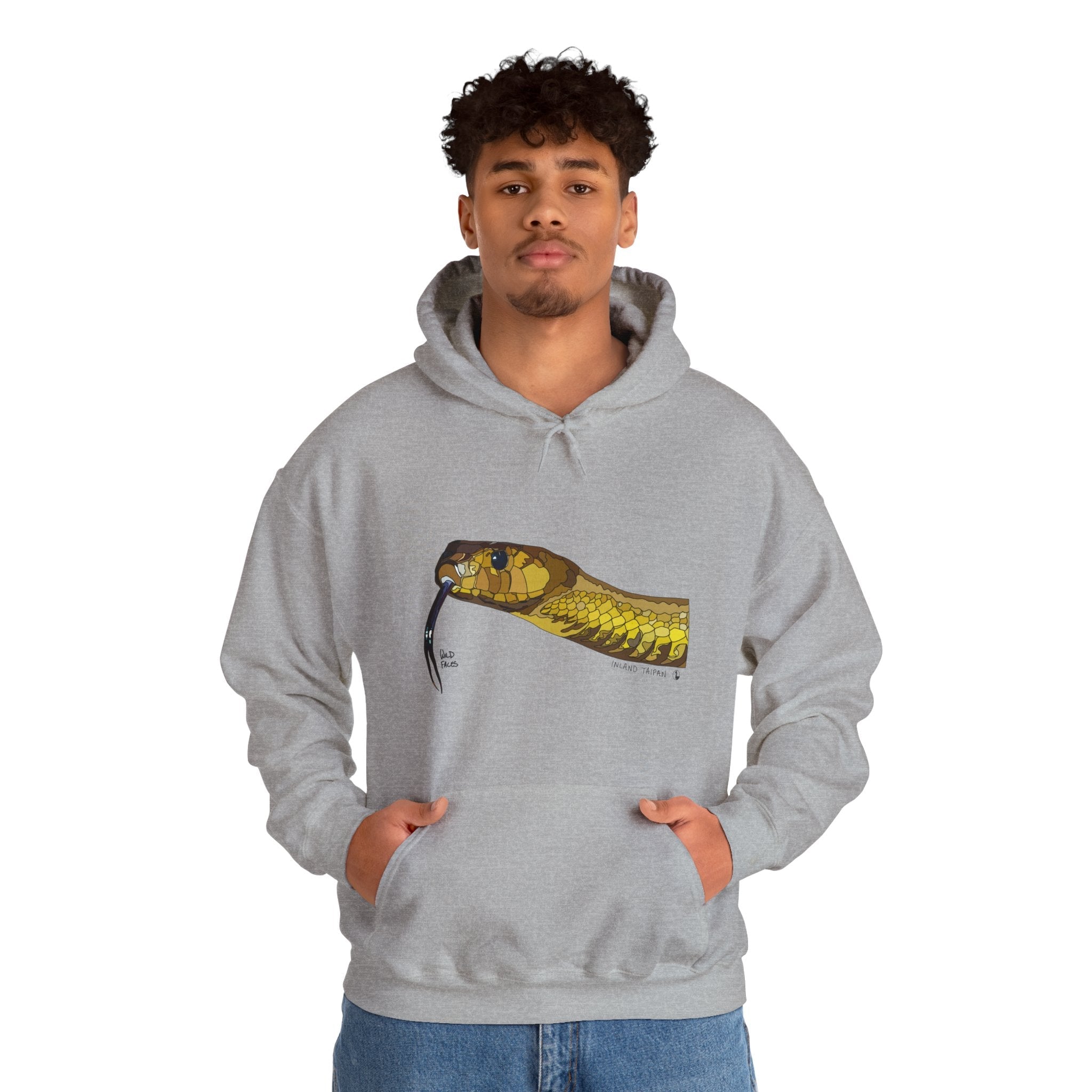 Inland Taipan | Unisex Heavy Blend™ Hooded Sweatshirt Printify