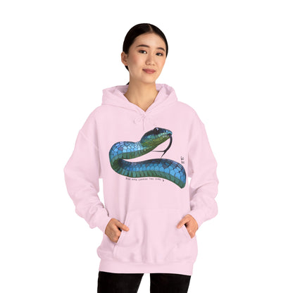 Blue Phase Common Tree-snake | Unisex Heavy Blend™ Hooded Sweatshirt