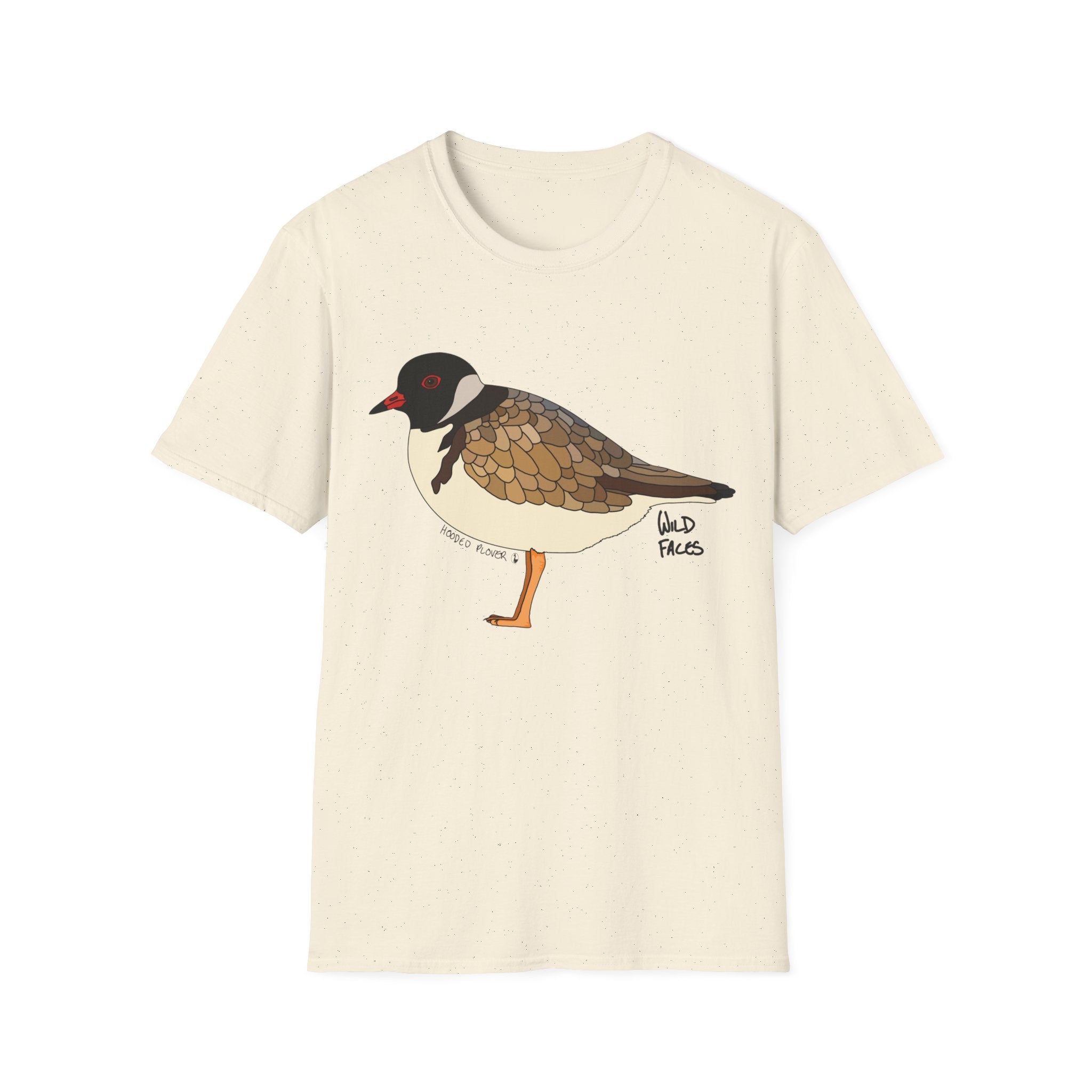 Hooded Plover - Unisex Softstyle T-Shirt Printify