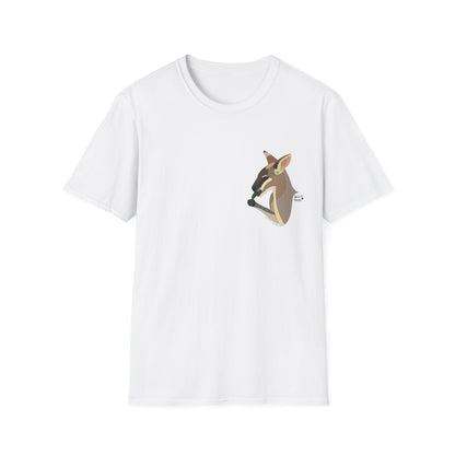 Whiptail Wallaby - Small design - Unisex Softstyle T-Shirt Printify