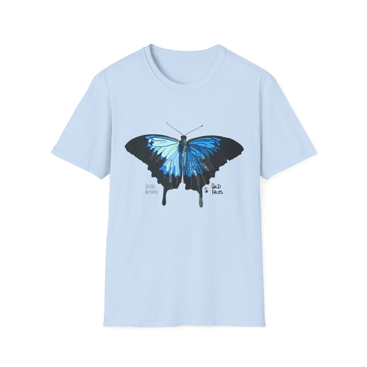 Ulysses Butterfly - Unisex Softstyle T-Shirt Printify