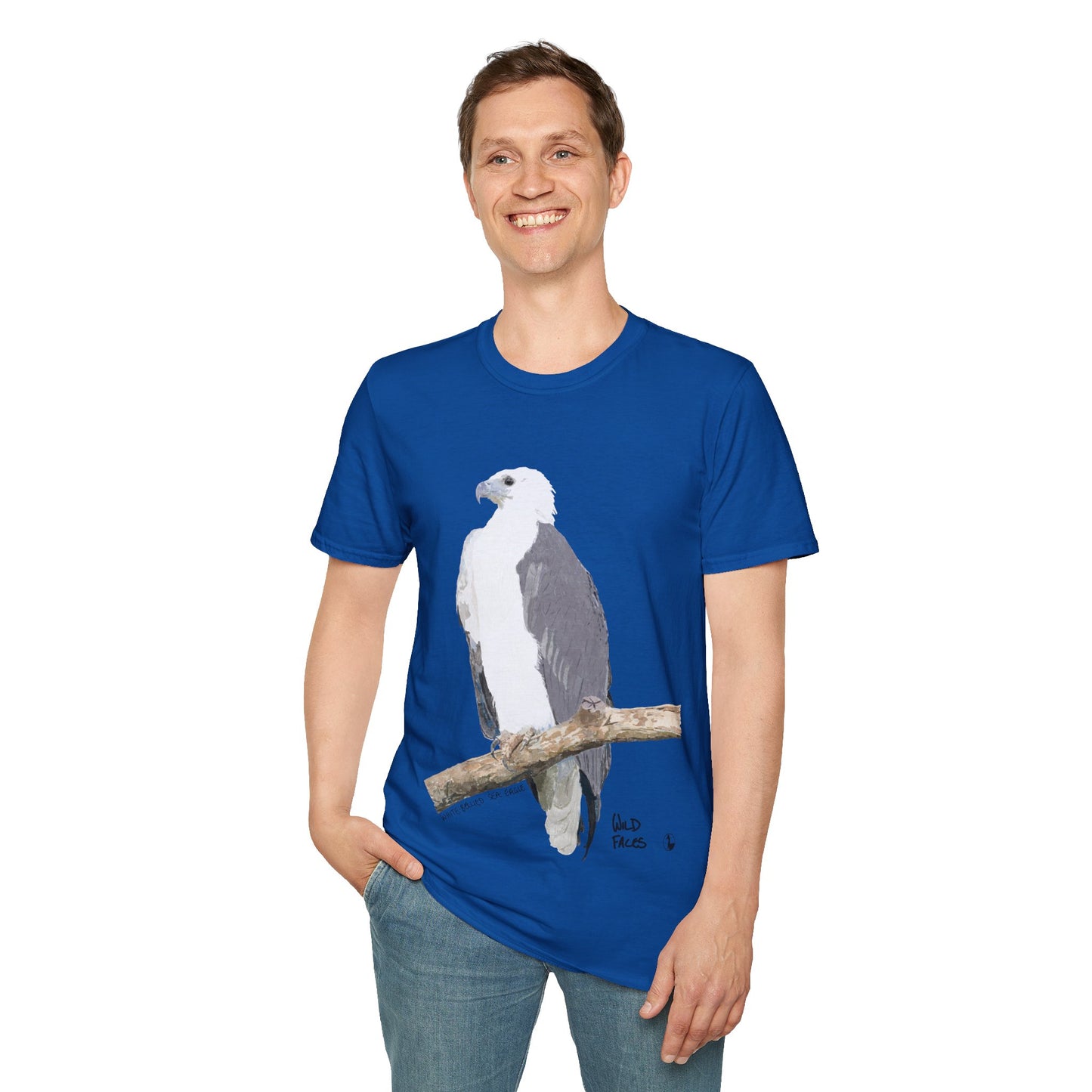 White-bellied Sea Eagle - Unisex Softstyle T-Shirt