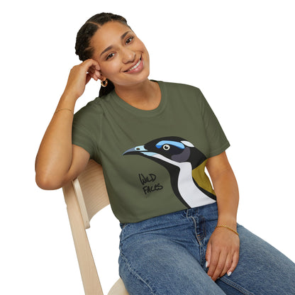 Blue-faced Honeyeater - Unisex Softstyle T-Shirt