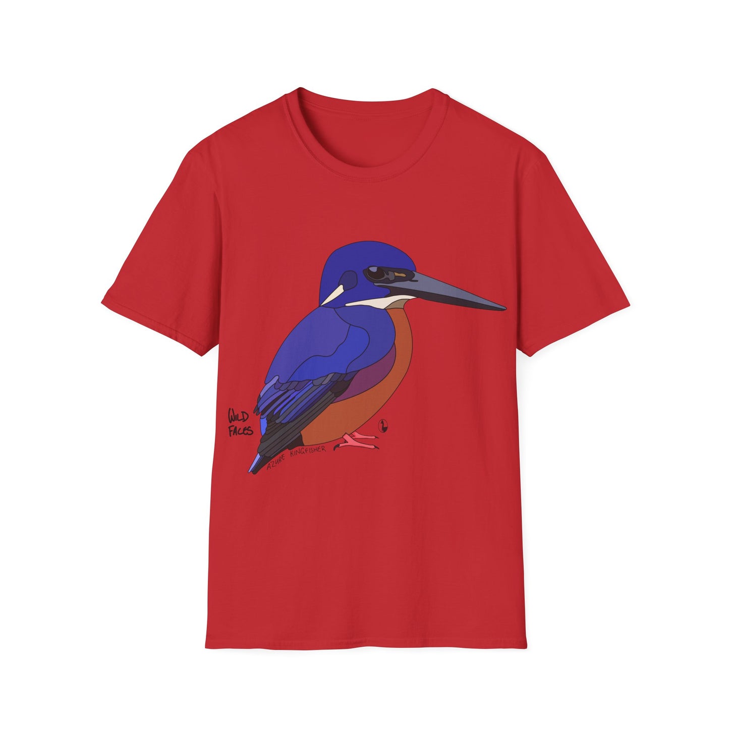 Azure Kingfisher - Unisex Softstyle T-Shirt