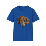 Dachshund (Keen as mustard) - Unisex Softstyle T-Shirt