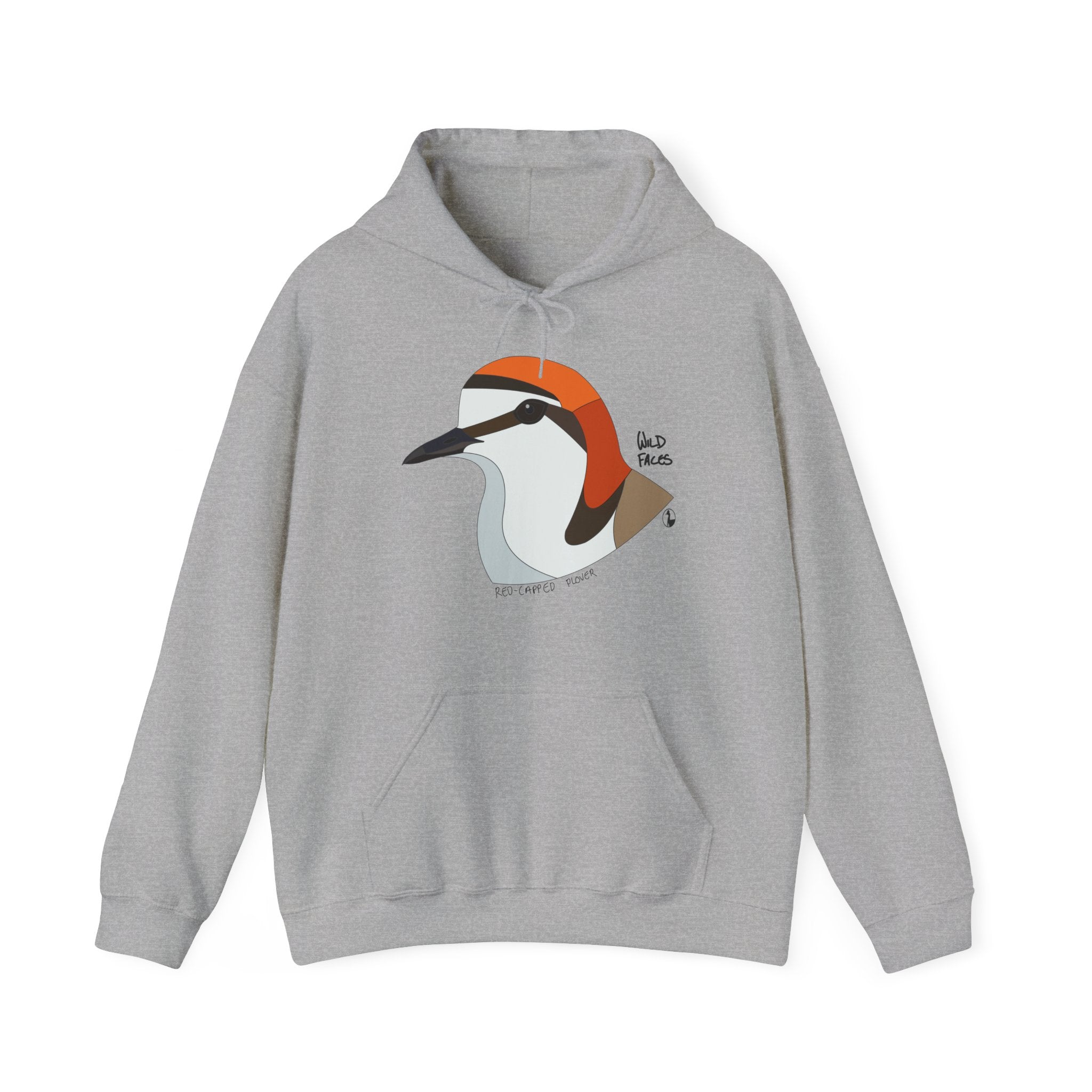 Red-capped Plover | Unisex Heavy Blend™ Hooded Sweatshirt Printify