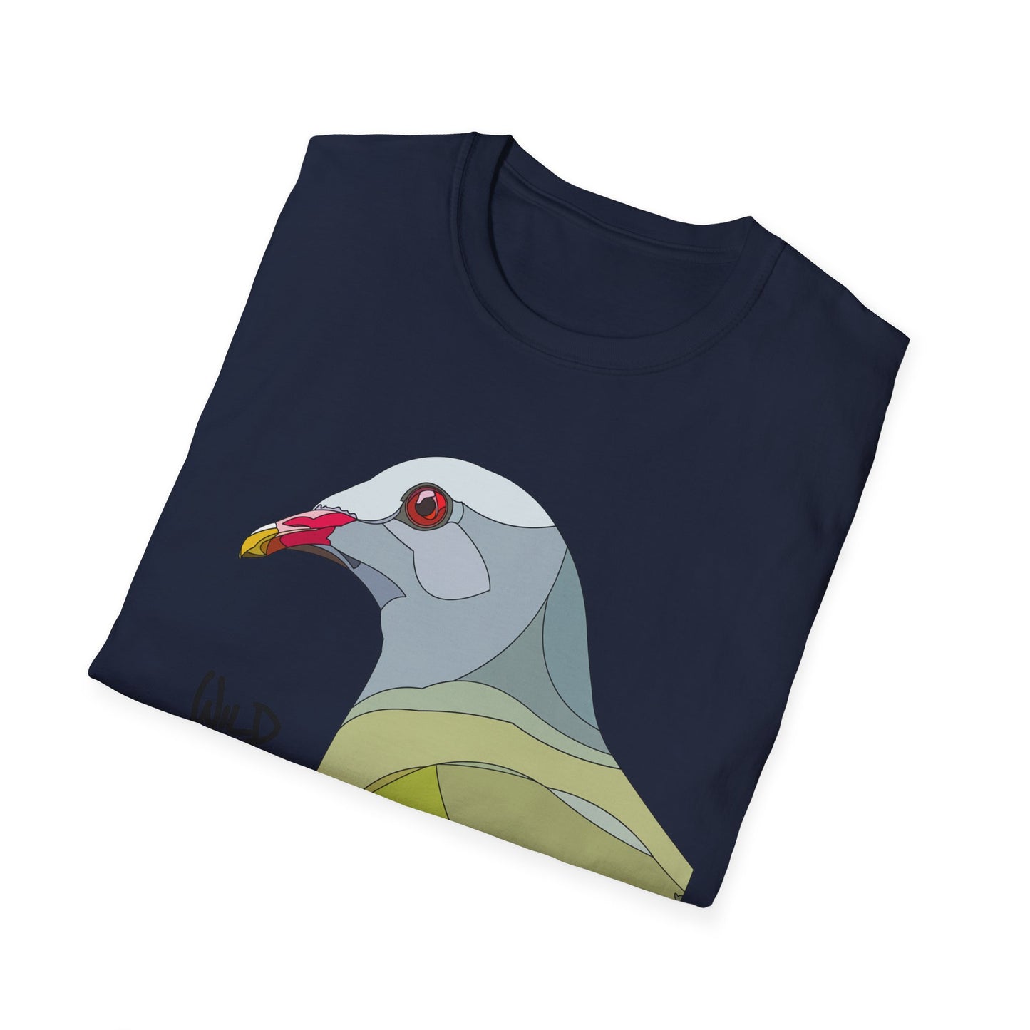 Wompoo Fruit Dove - Unisex Softstyle T-Shirt Printify