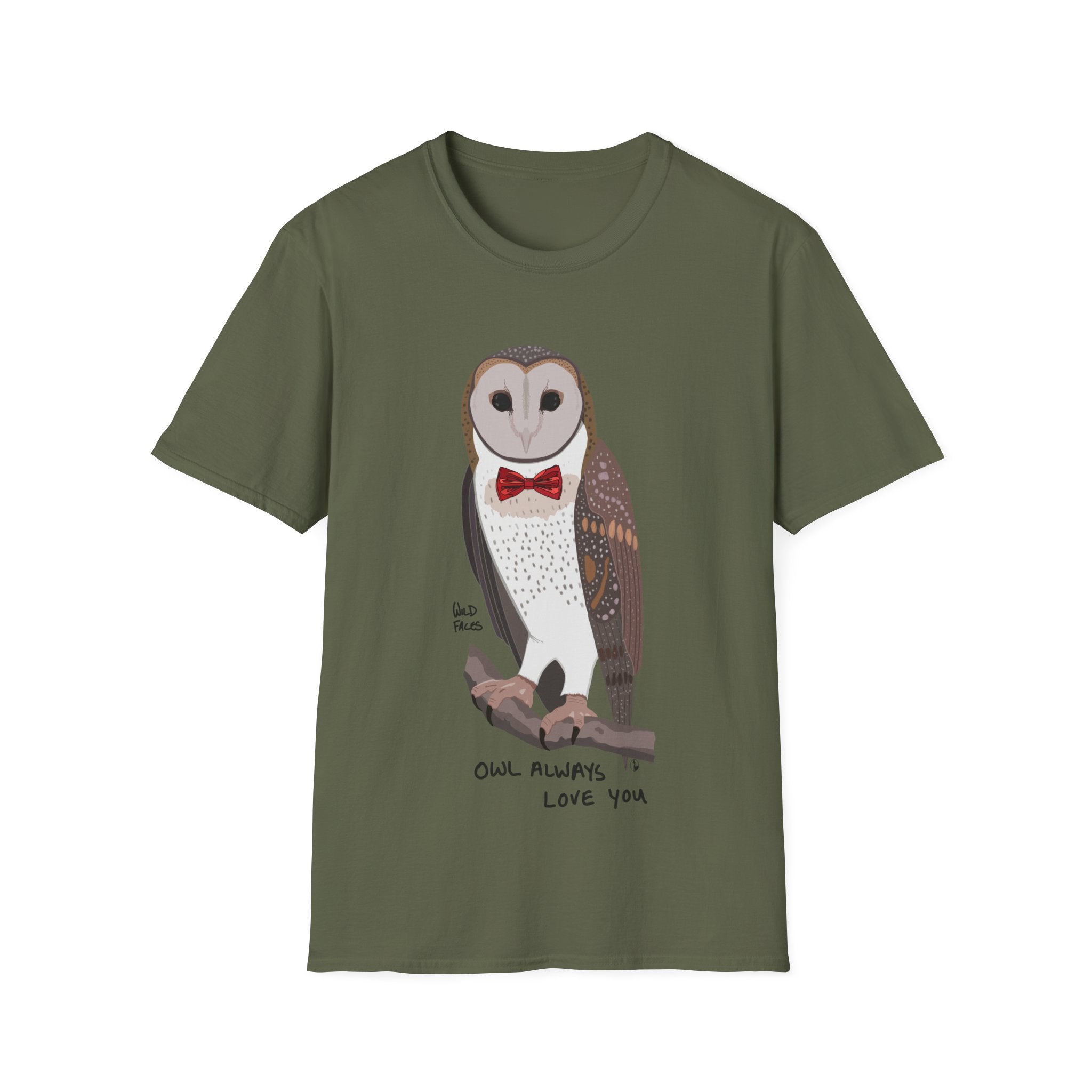 Love from... a Masked Owl - Unisex Softstyle T-Shirt